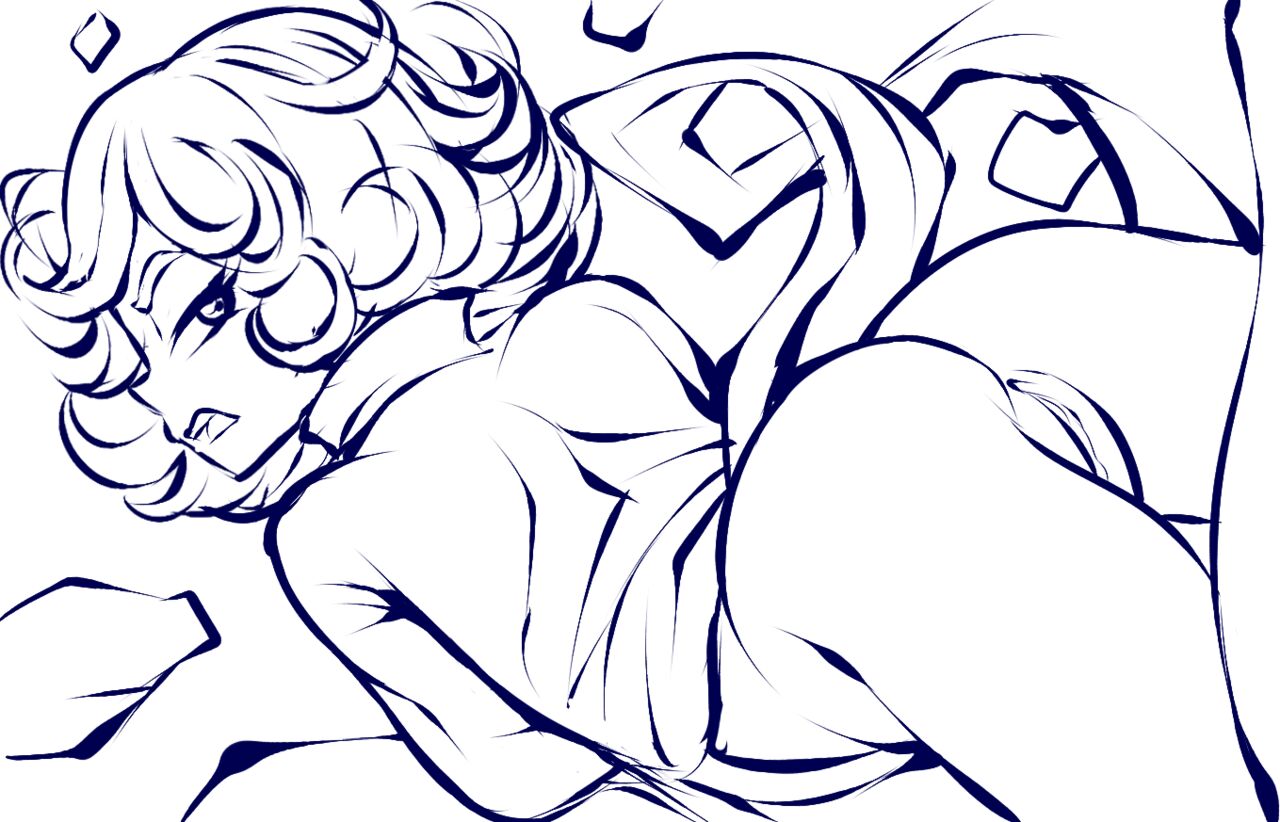 Tatsumaki Pounded By Rover page 6 full