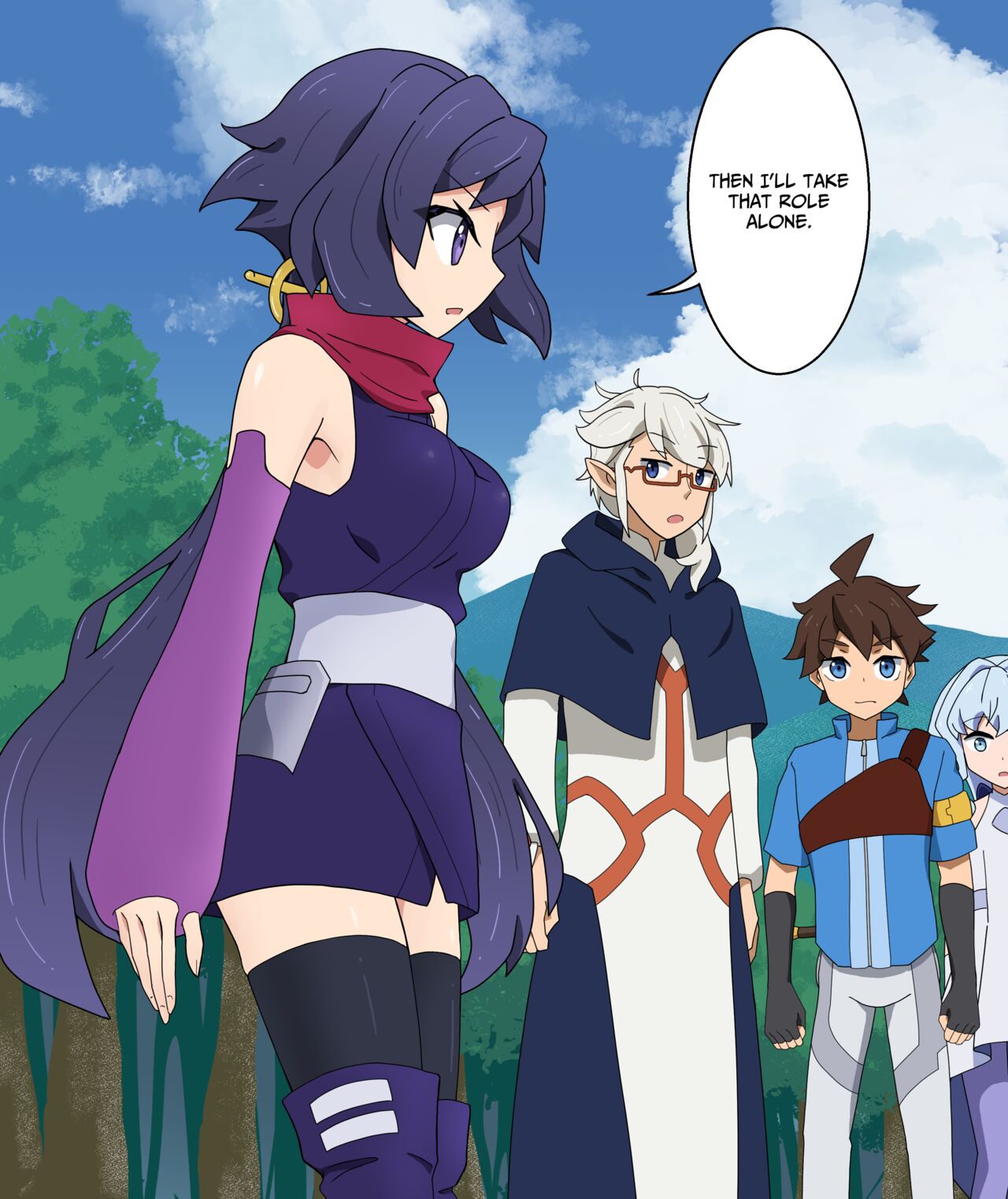 Ayame gets nude by happening + Textless + Bonus page 8 full
