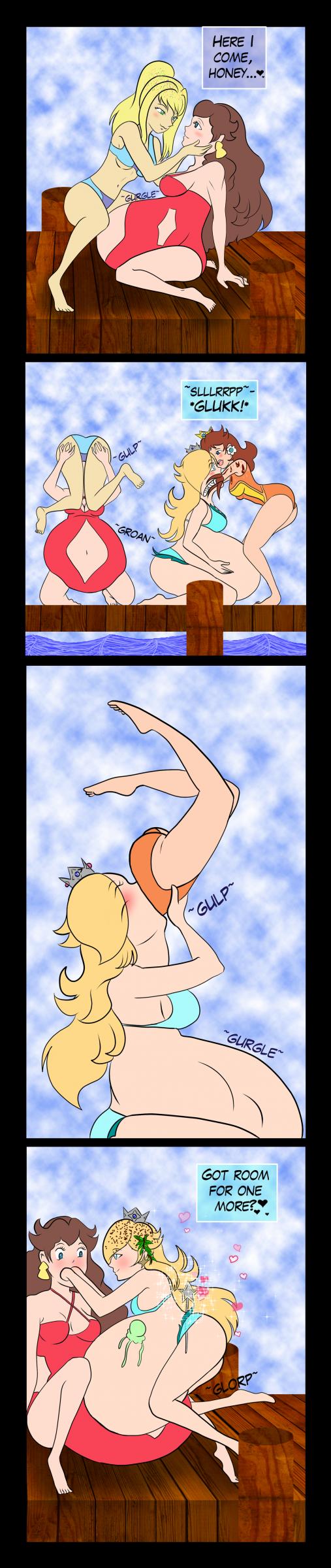 Nintendo Beach Girls Ice Cream Contest By Kimeria 87 Backup page 3 full