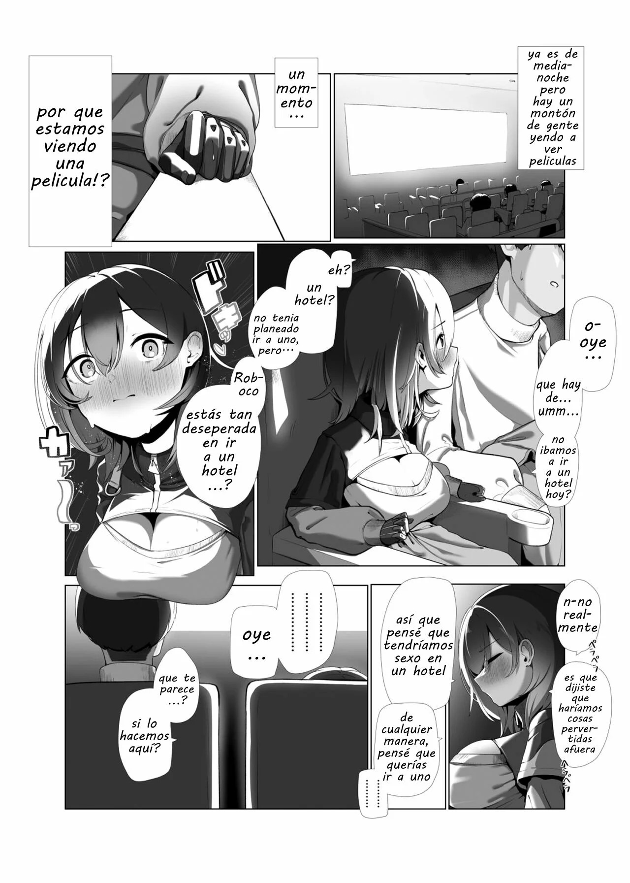 Boku to Roboco to Koushoku Seiya | La Sagrada Noche de Lujuria que Pasé con Roboco page 10 full