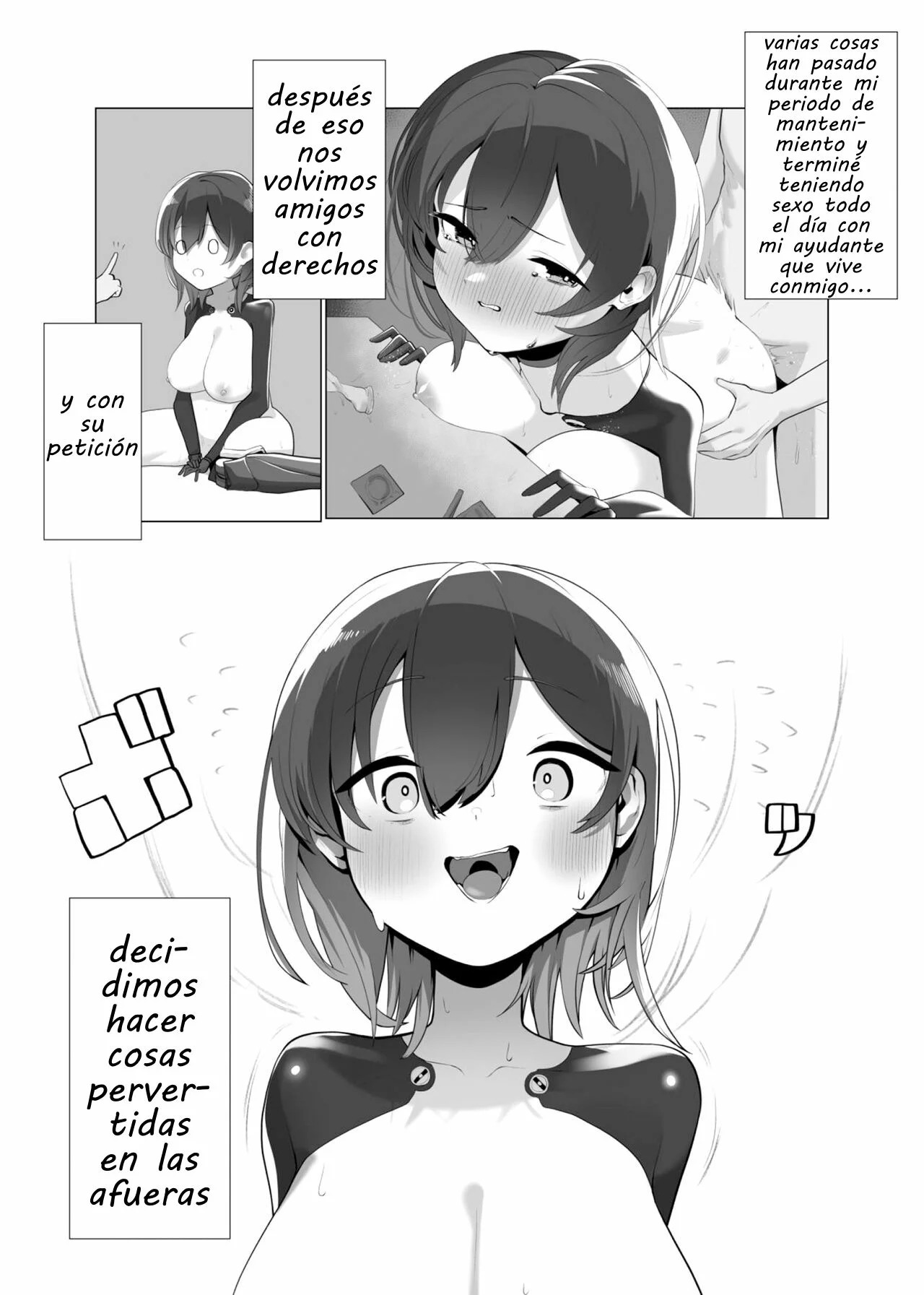 Boku to Roboco to Koushoku Seiya | La Sagrada Noche de Lujuria que Pasé con Roboco page 2 full