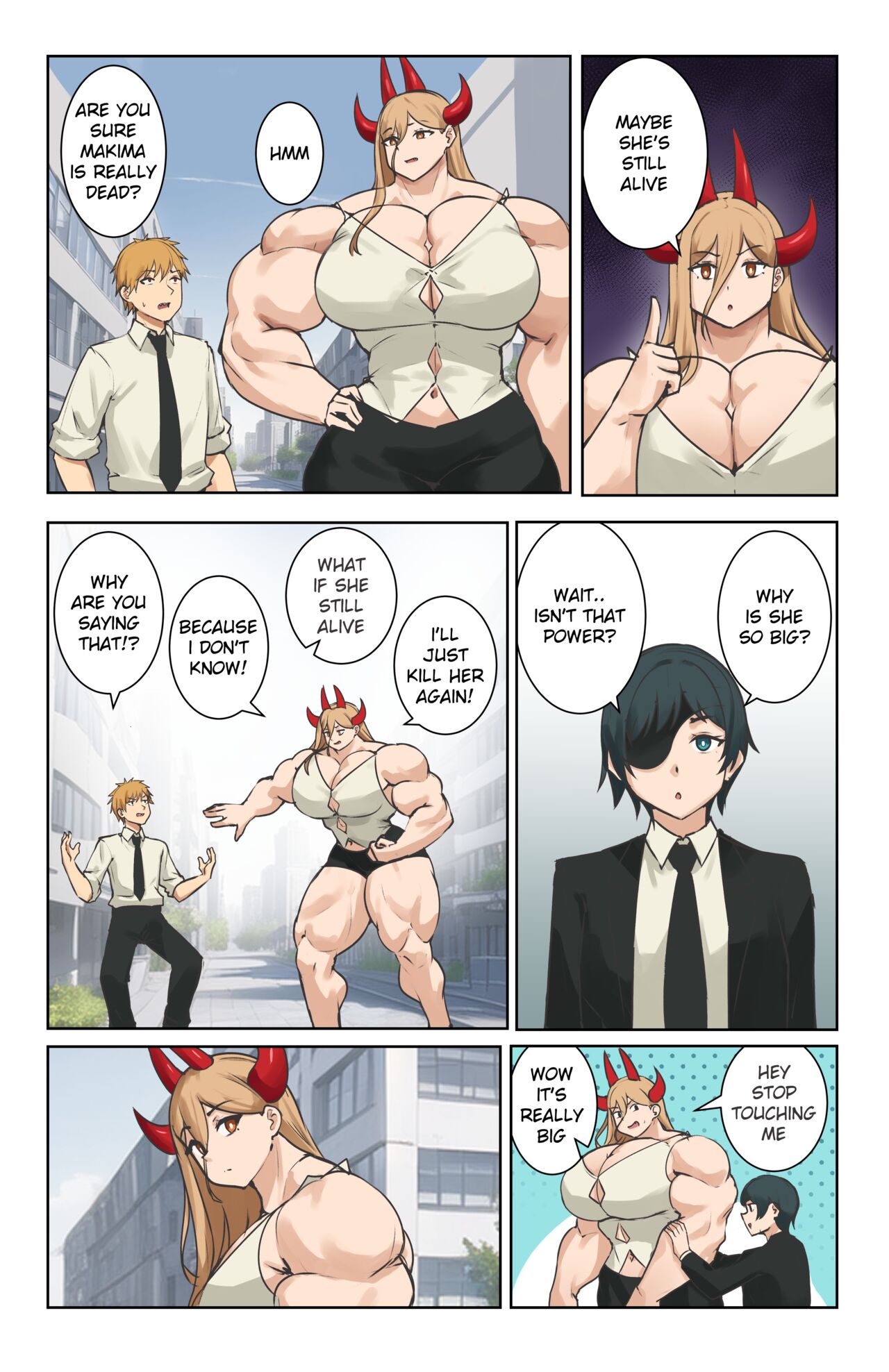 Makima &amp; Himeno Comic page 2 full