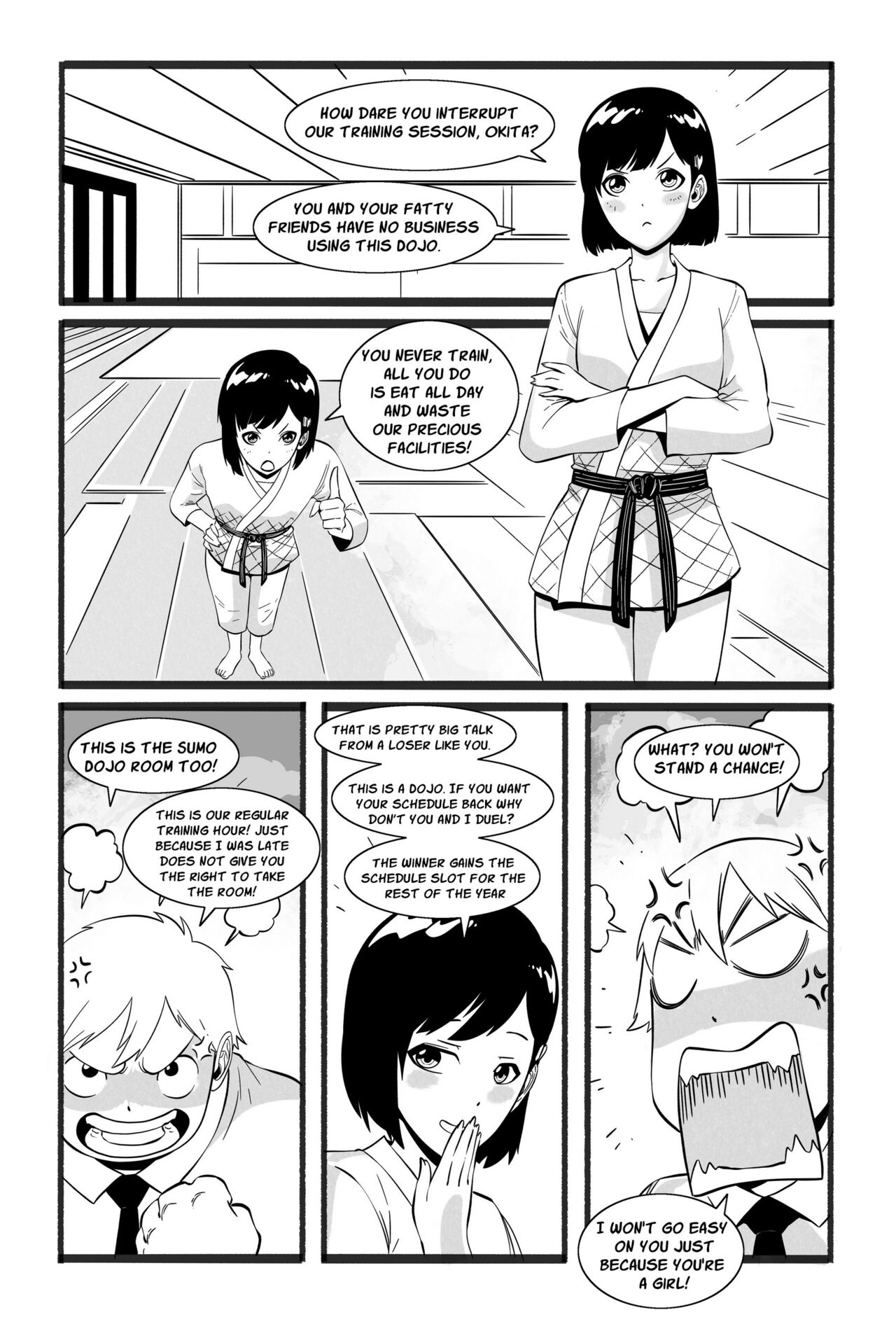 I Will Make Us Win At Judo Chapter 1 - 2 page 3 full