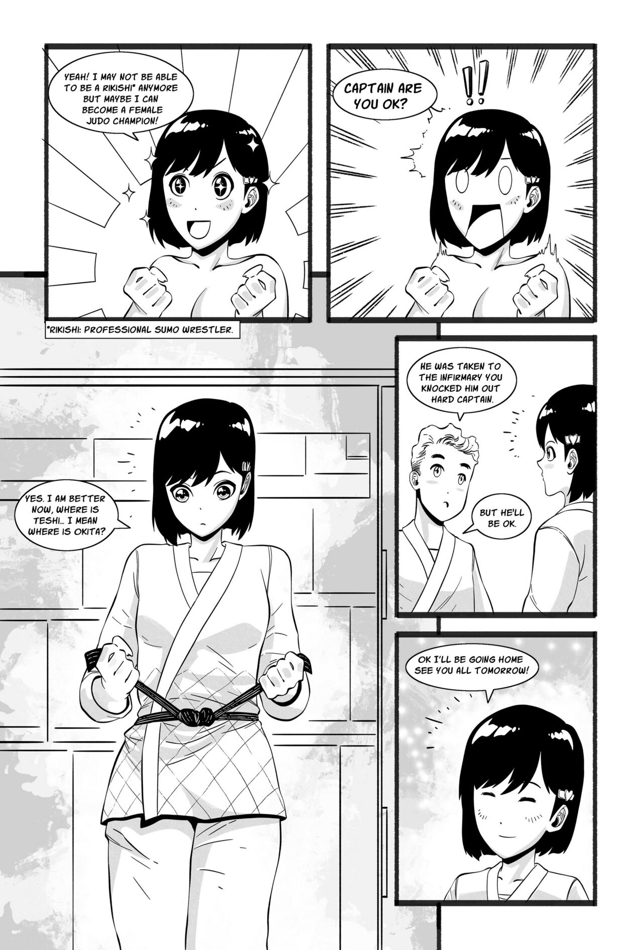 I Will Make Us Win At Judo Chapter 1 - 2 page 8 full