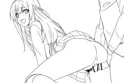 Amana-chan no Naka ni Nakadashi