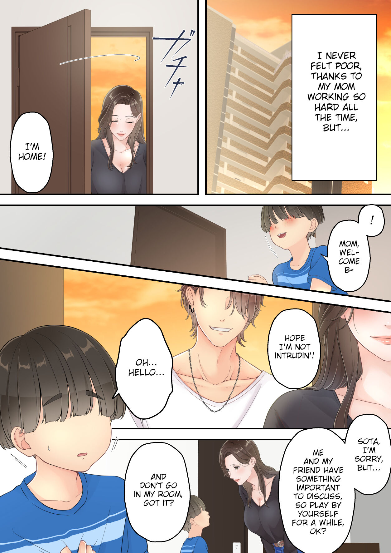 Deisui Chijo Mama | My Mom Gets Drunk and Molests Me page 5 full