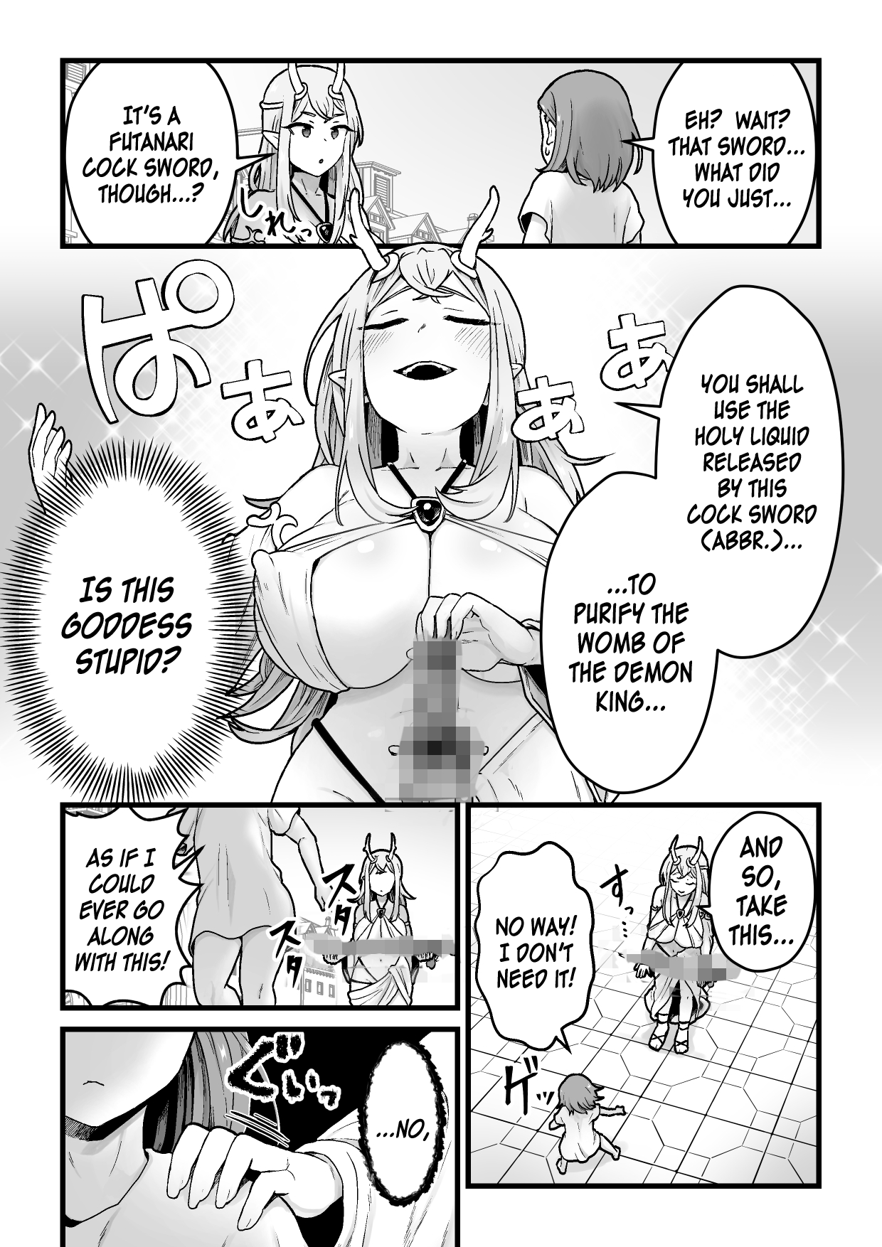 Yokkyuu Fuman Ochimegami  o Sazukemasu. | Giving The Sexually Frustrated Fallen Goddess The Item page 5 full