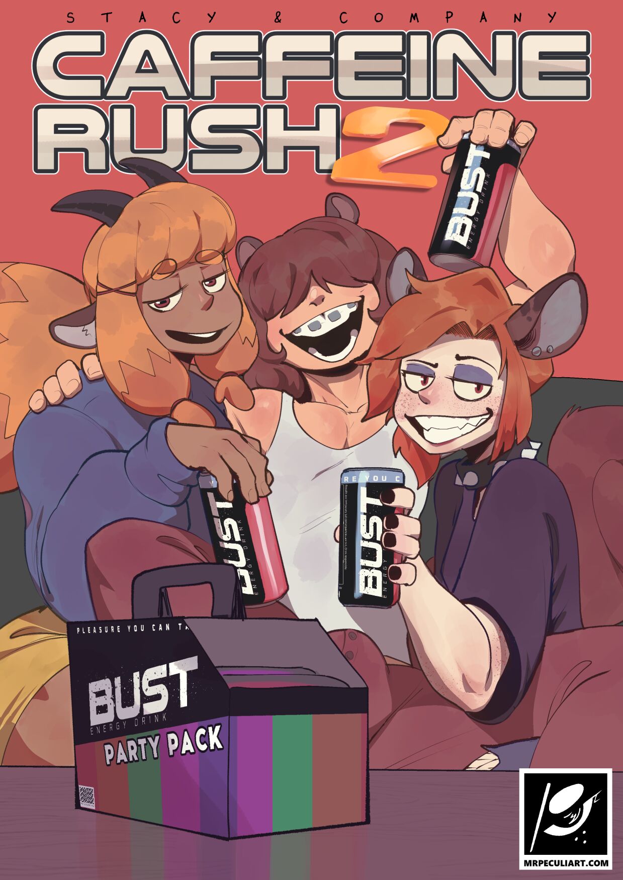Stacy &amp; Company: Caffeine Rush 2 page 1 full