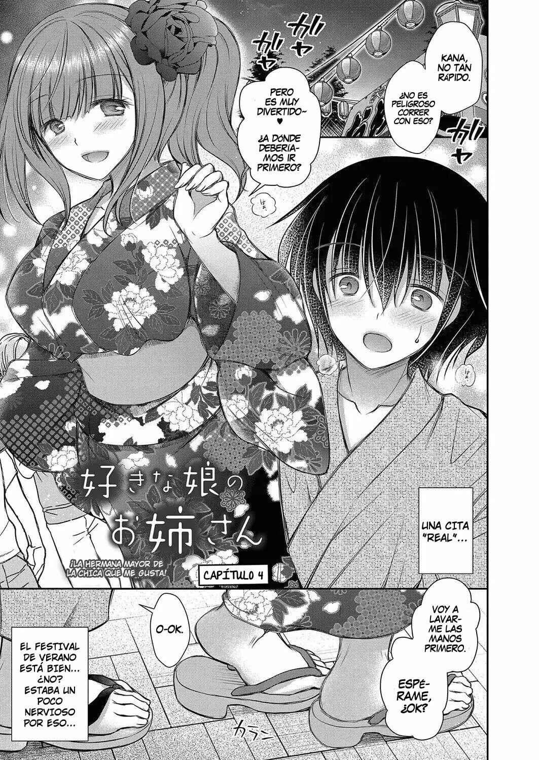 Suki na Ko no Onee-san Ch. 4 | ¡La Hermana Mayor de la Chica que me Gusta! Cap. 4 page 1 full