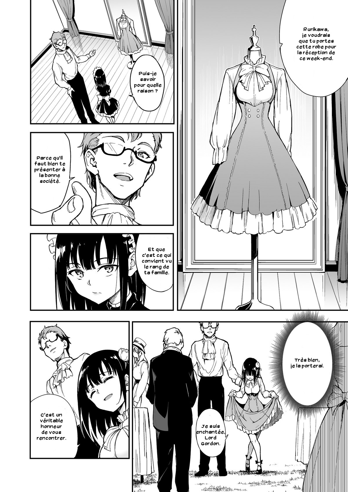 Maid Kyouiku. 5 -Botsuraku Kizoku Rurikawa Tsubaki page 4 full