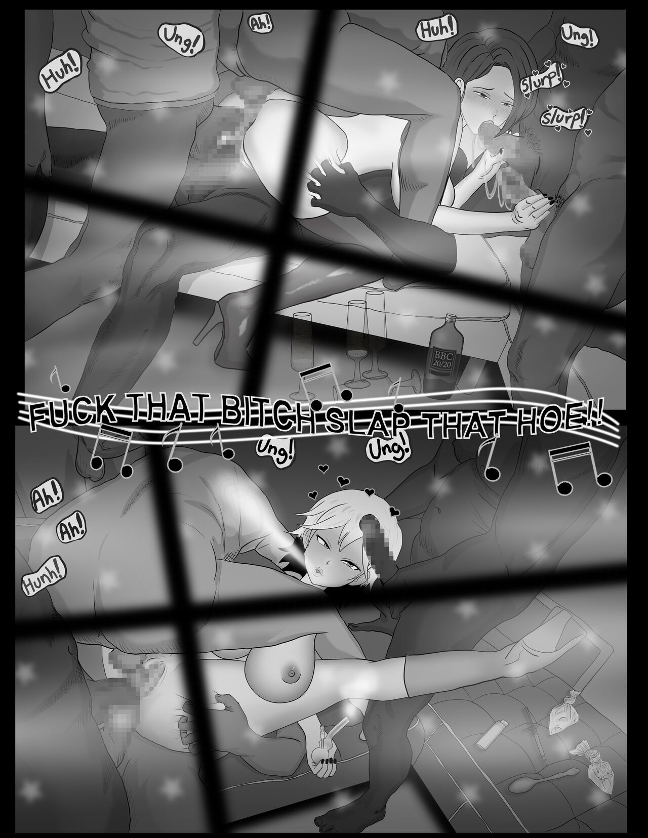 Kokujin no Tenkousei NTR Parody page 4 full