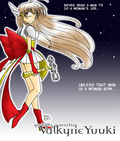 Sparkling Generation Valkyrie Yuuki Webcomic page 1 full