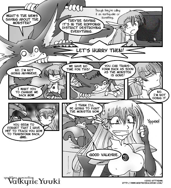 Sparkling Generation Valkyrie Yuuki Webcomic page 10 full