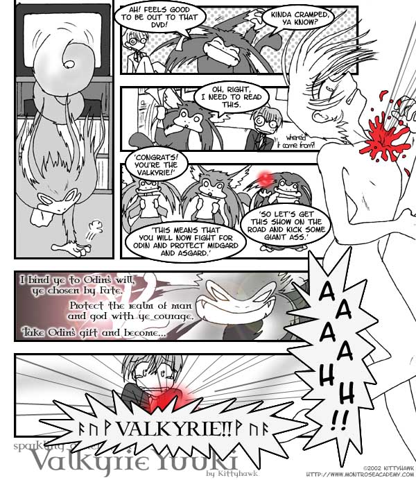 Sparkling Generation Valkyrie Yuuki Webcomic page 5 full