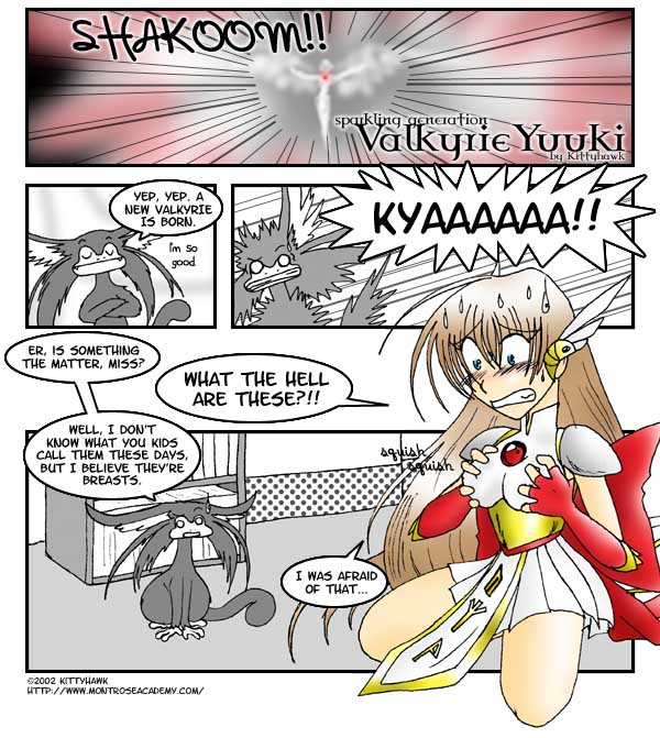 Sparkling Generation Valkyrie Yuuki Webcomic page 6 full