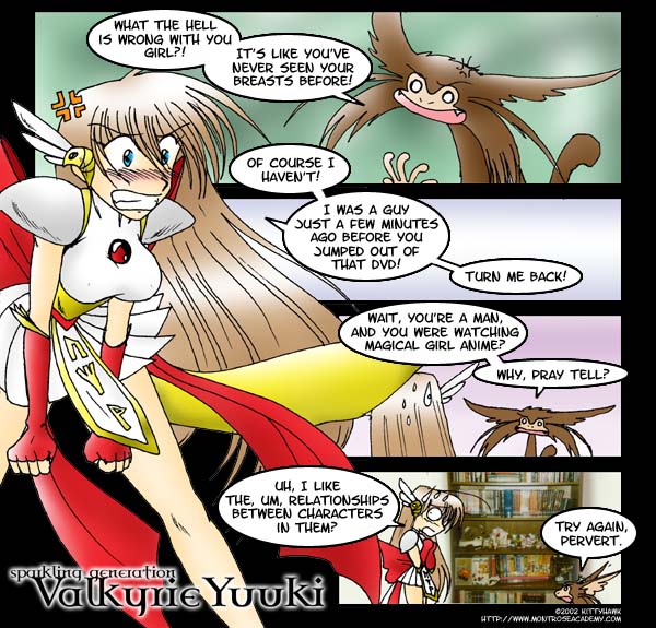 Sparkling Generation Valkyrie Yuuki Webcomic page 8 full