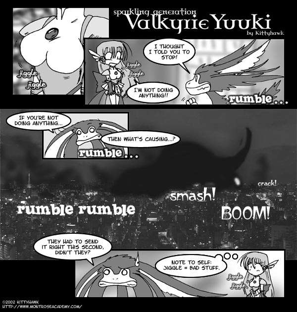 Sparkling Generation Valkyrie Yuuki Webcomic page 9 full