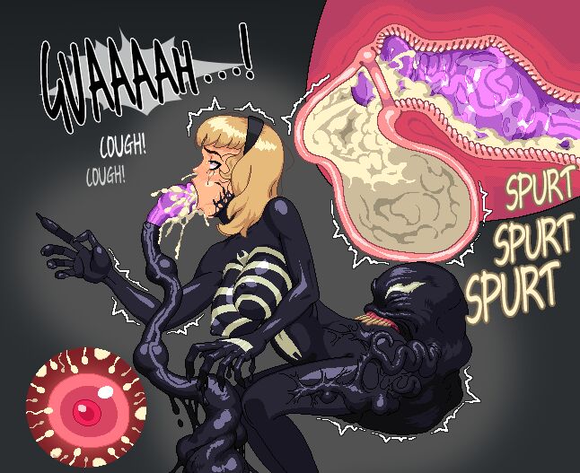 Spider Gwen fucked by Venom page 6 full