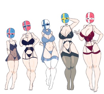 Estonia x Nordic countries cover