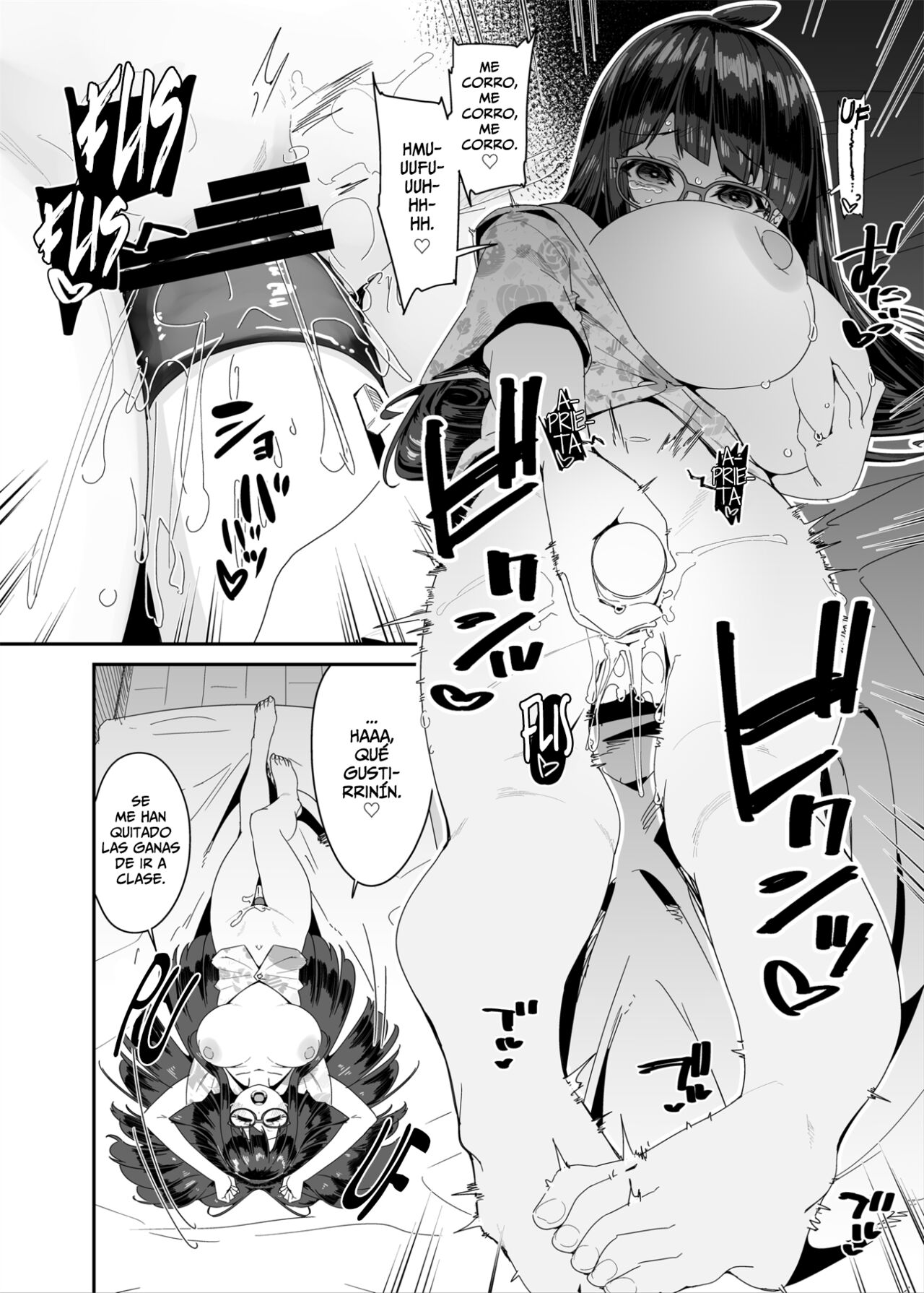 La Dedillera Pechugona Se Masturba en Clase - Dosukebe Kyonyuu JC ga Kounai Onanie Suru Hanashi page 7 full