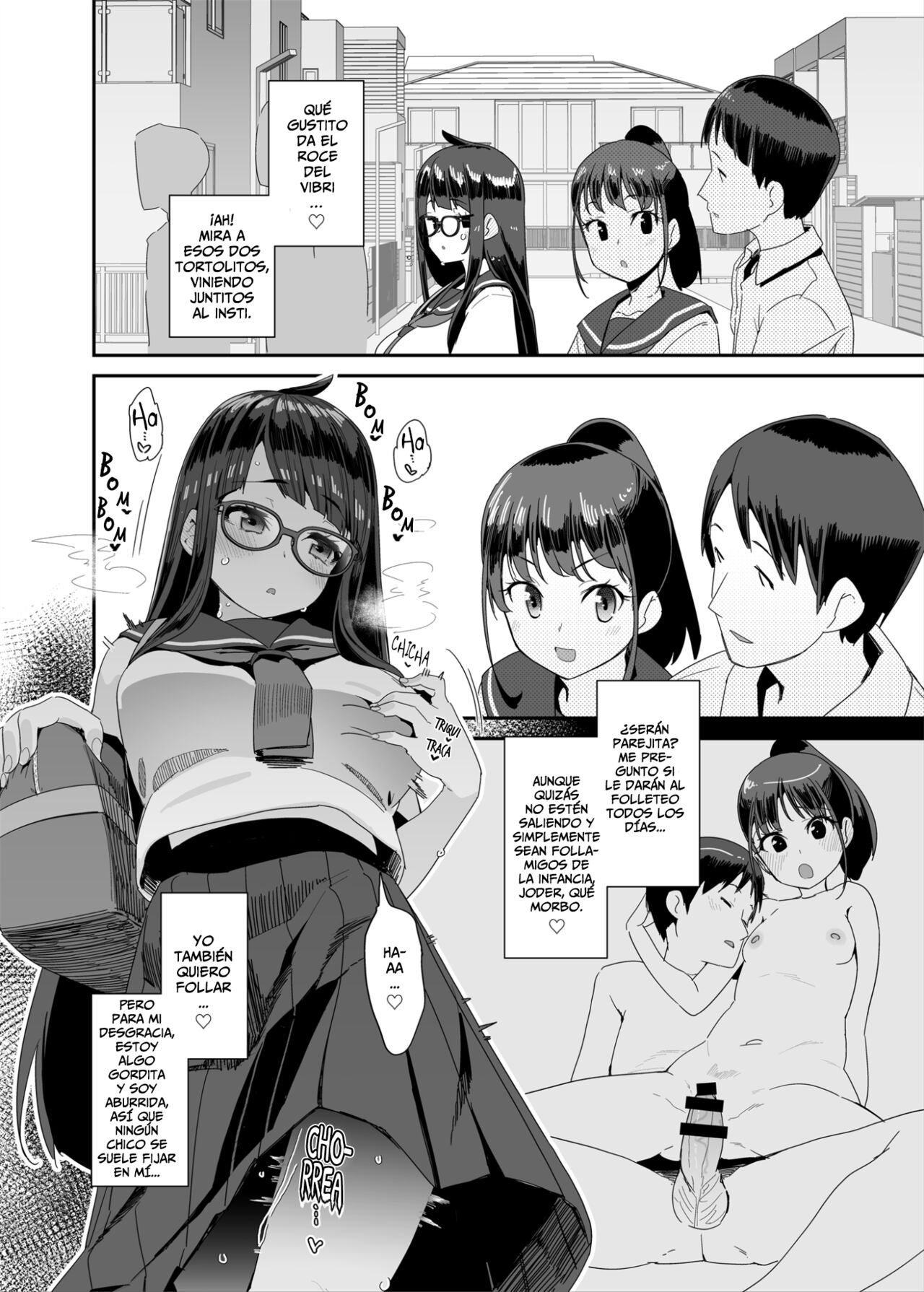 La Dedillera Pechugona Se Masturba en Clase - Dosukebe Kyonyuu JC ga Kounai Onanie Suru Hanashi page 9 full