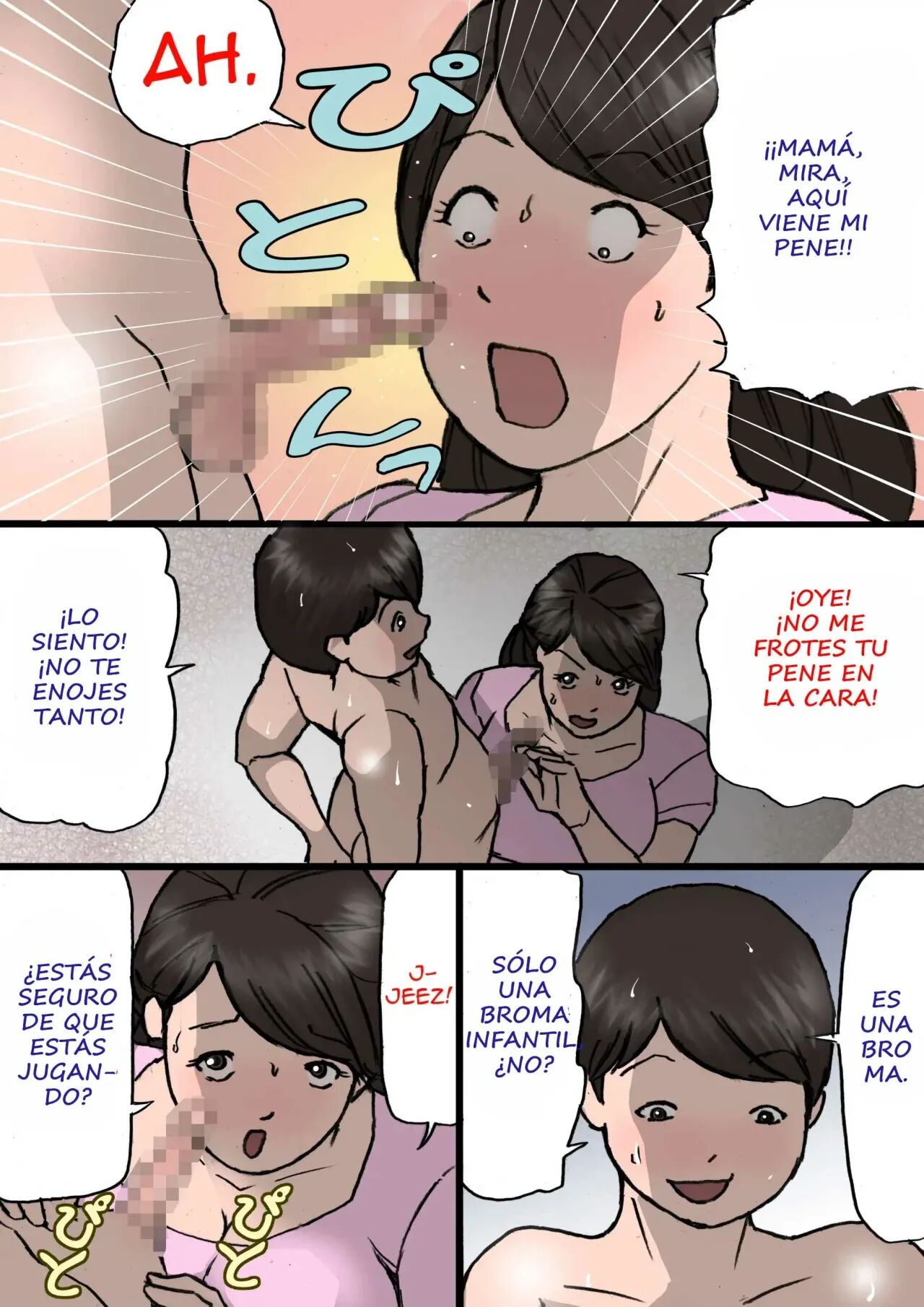 Okaa-san wa Itazura Musuko o Okorenai page 4 full