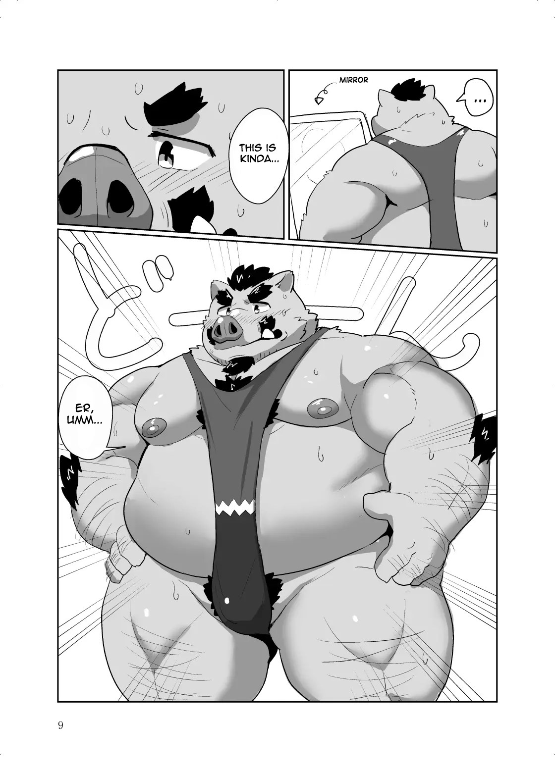 Roshutsu Hentai Dosukebear Vol.2| Exhibitionist Pervert Dosukebear Vol.2 page 8 full