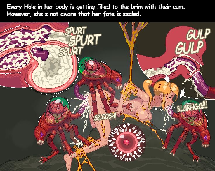 Samus becomes a Brood Mother page 2 full