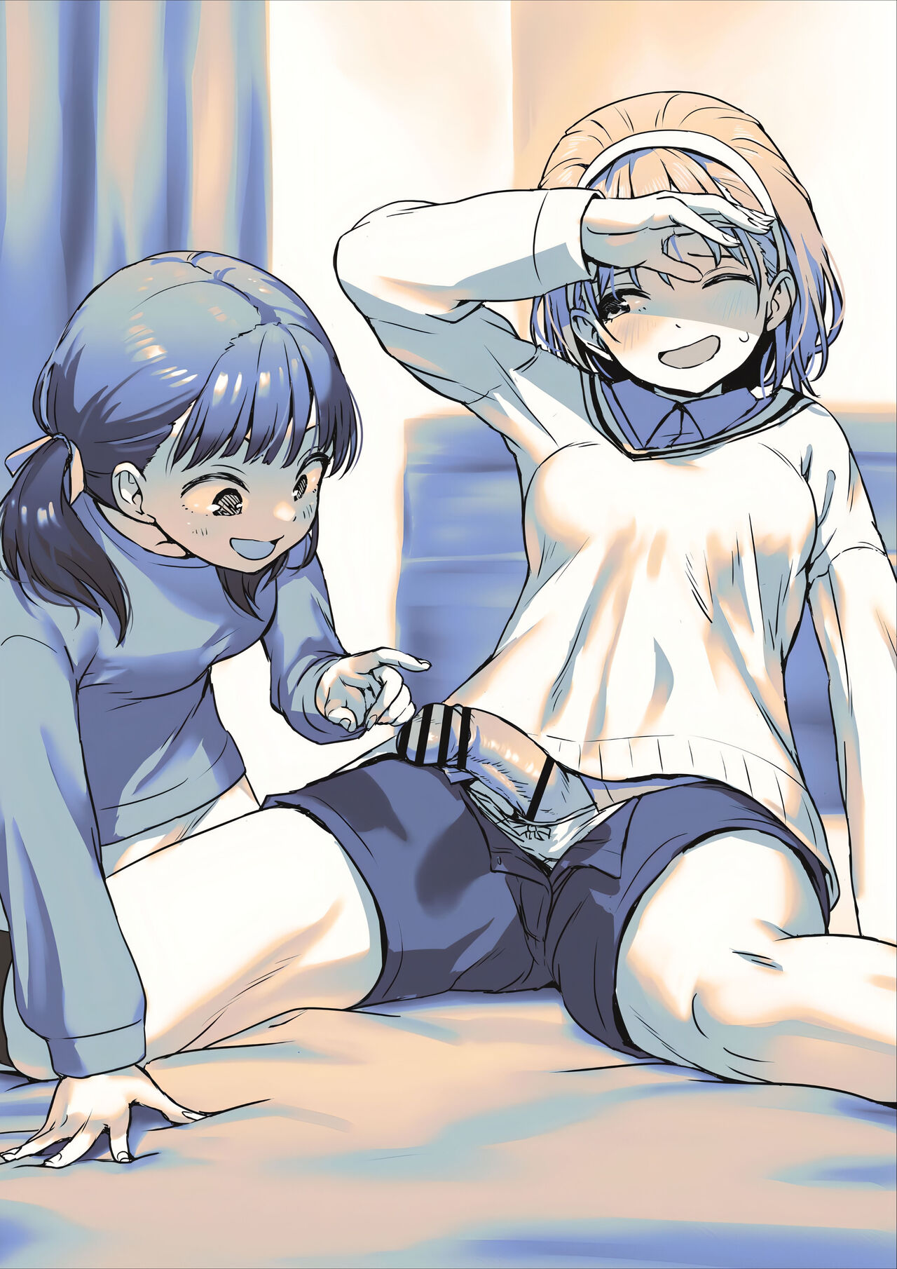 Misetara Gaman Dekinakunatta Futanari-chan | Una Futanari Que Perdió El Control Tras Exponerse page 3 full