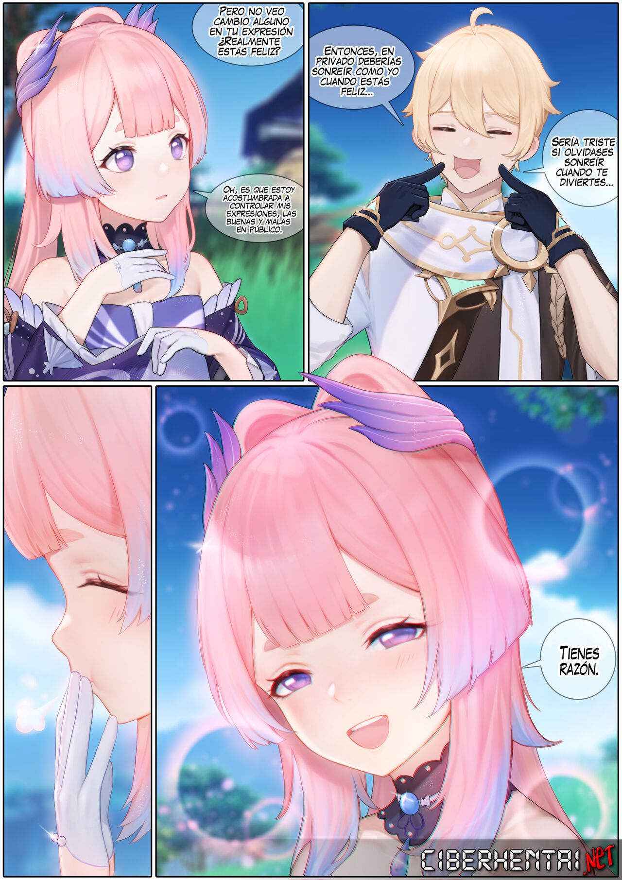 Flustered Kokomi page 4 full