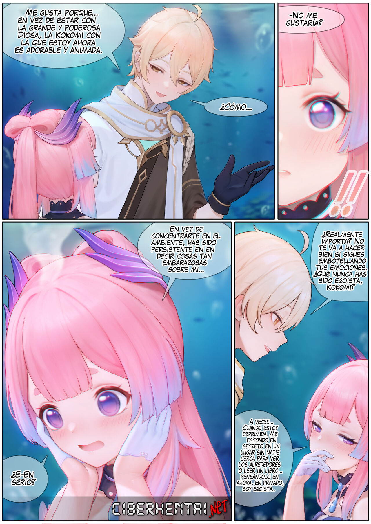 Flustered Kokomi page 7 full