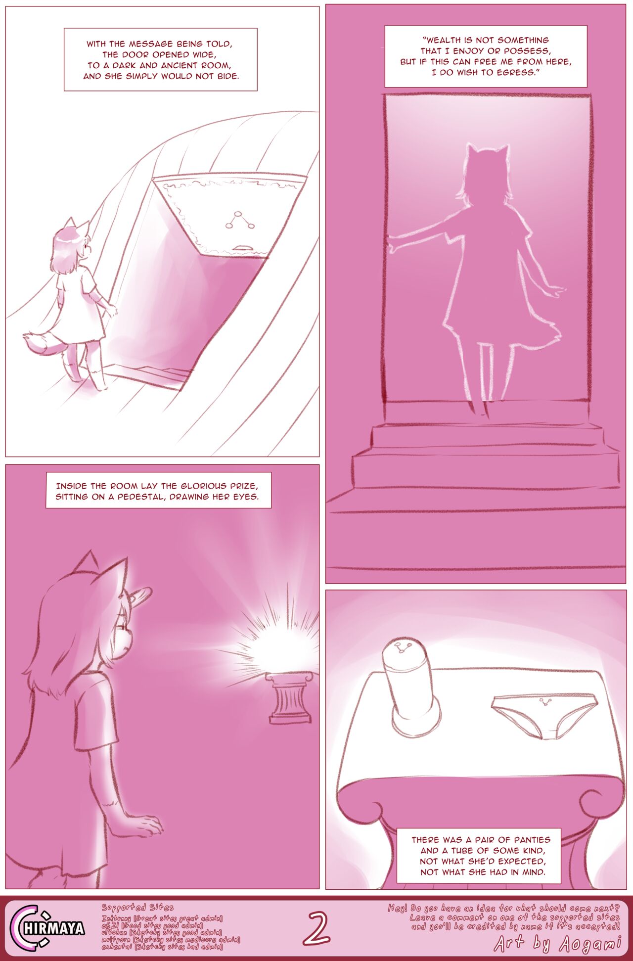 The Girl and the Cursed Panties page 3 full