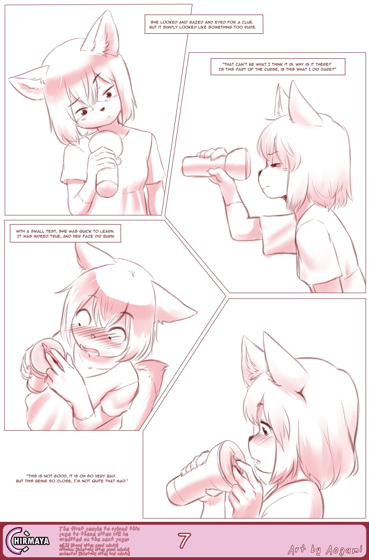 The Girl and the Cursed Panties page 8 full