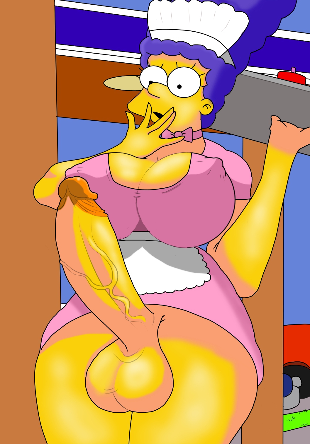 The Simpsons - Futanari page 1 full
