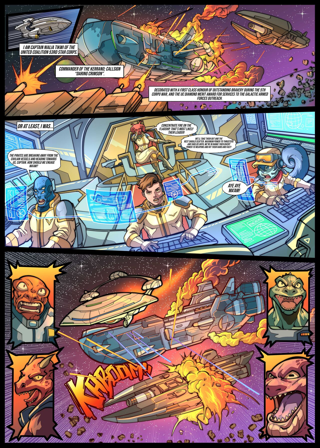 Galaxy of Scum Issue #3: Tales from the harem page 2 full