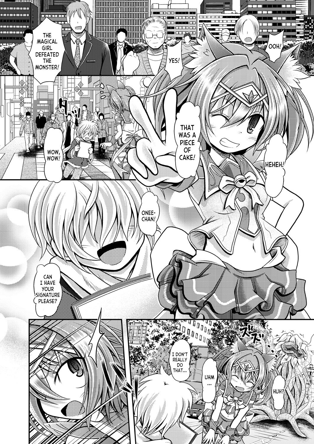 Nekomimi Mahou Shoujo wa Naedoko ni Sarete Shimaimashita. page 6 full