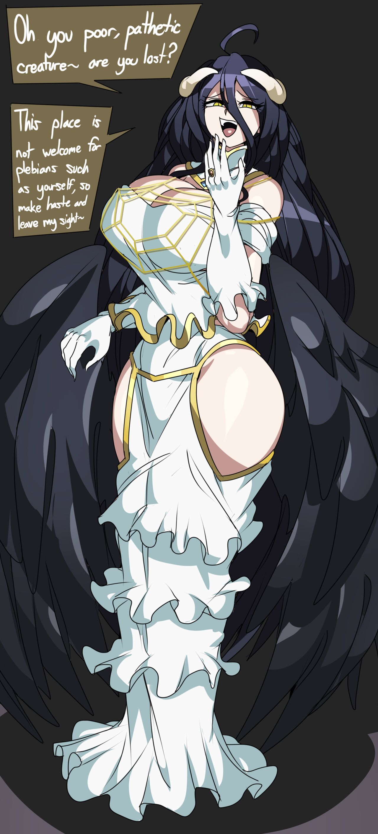 Shalltear Bloodfallen &amp; Albedo instant loss comm page 6 full
