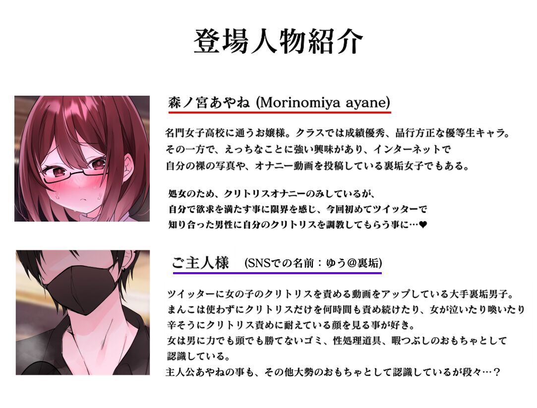 クリトリス調教日誌6日目:裏垢ファン交流会 公開クリ調教 page 2 full