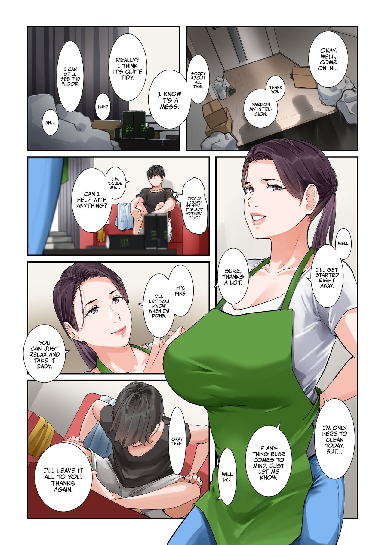 Daitai Nandemo Shite kureru Kaji Daikou no Yurie-san | Yurie-san, The Housekeeper Who Will Do Just About Anything page 5 full