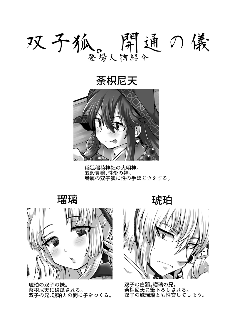 双子狐。開通の儀 page 2 full