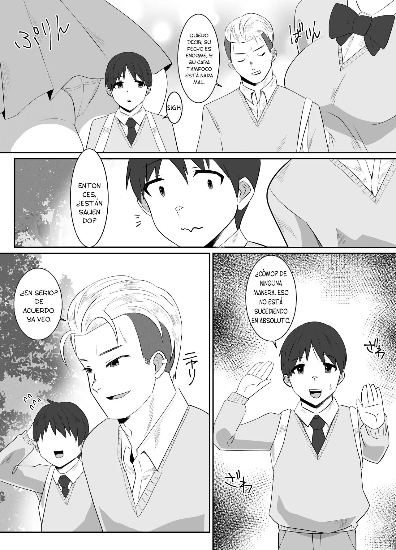 Boku no Suki na Kyonyuu Osananajimi ga Charao Senpai no Kanojo ni Natta Hi | El día en el que mi tetona amiga de la infancia, se convirtió en la novia de mi compañero page 4 full