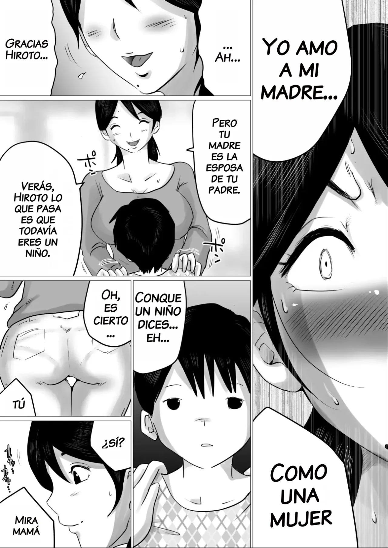 Goukaku Iwai ni SEX wo Nedarareta Haha | Madre a la que le pidieron sexo como regalo por aprobar el examen page 4 full
