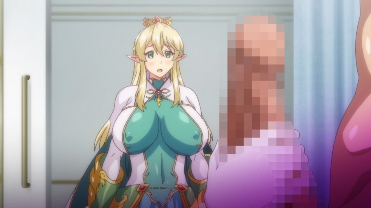 Kyonyuu Elf Oyako Saimin HD screencaps page 10 full