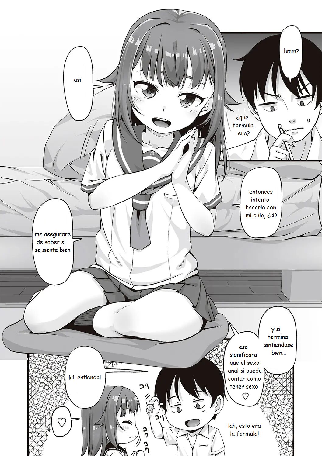 Anal wa Sex ni Hairimasu ka？Cap. 01 page 8 full