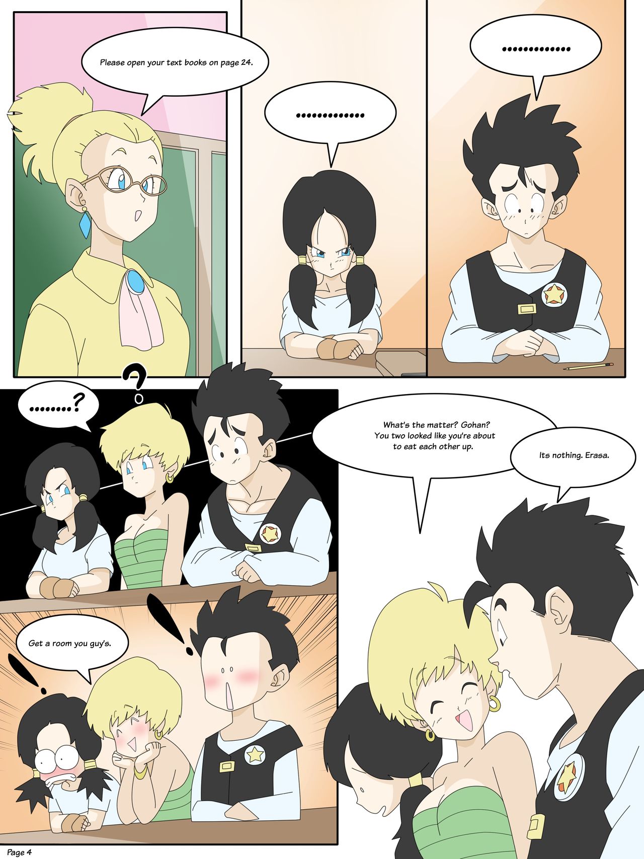 Dragon Ball Yamete: The Gohan and Videl Project page 6 full