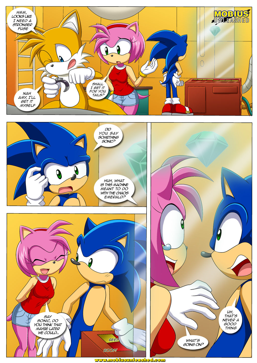 SonAmy with a Twist page 3 full