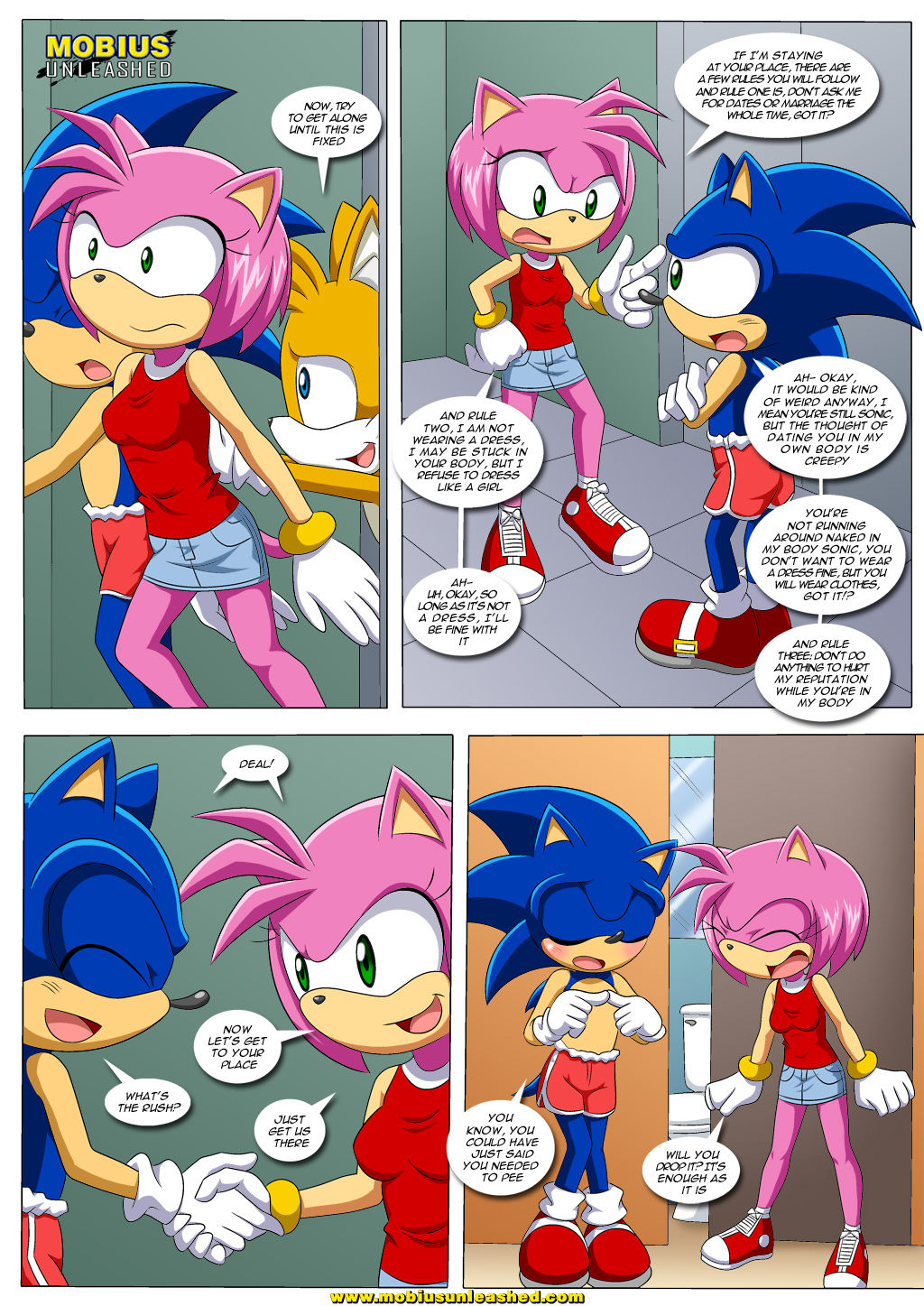 SonAmy with a Twist page 6 full