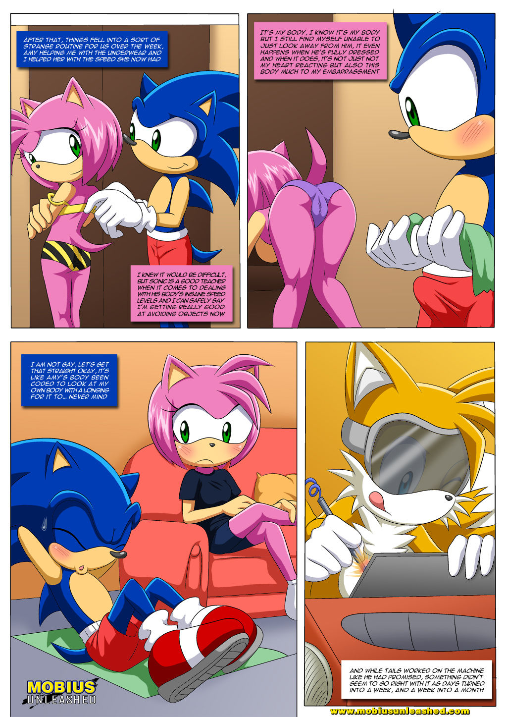 SonAmy with a Twist page 7 full