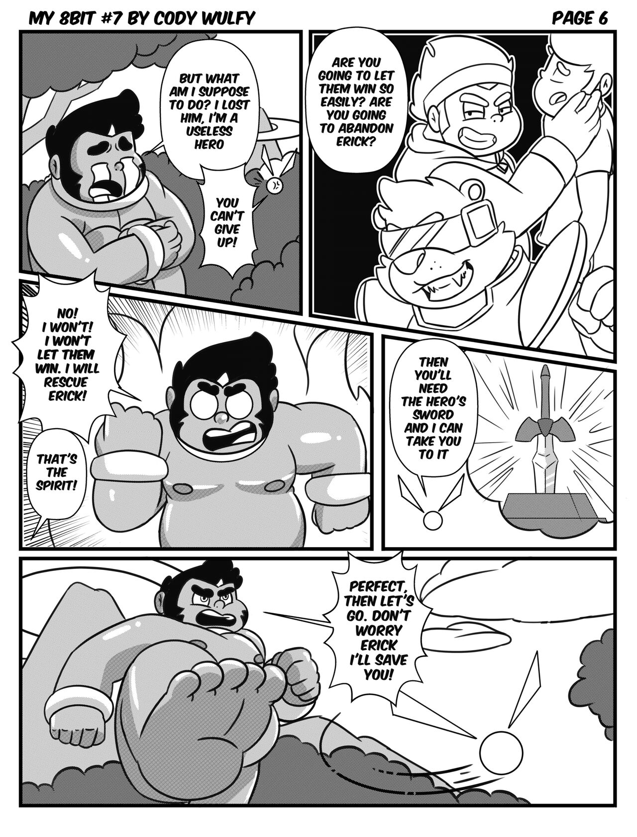 My 8bit Hero 7 page 6 full