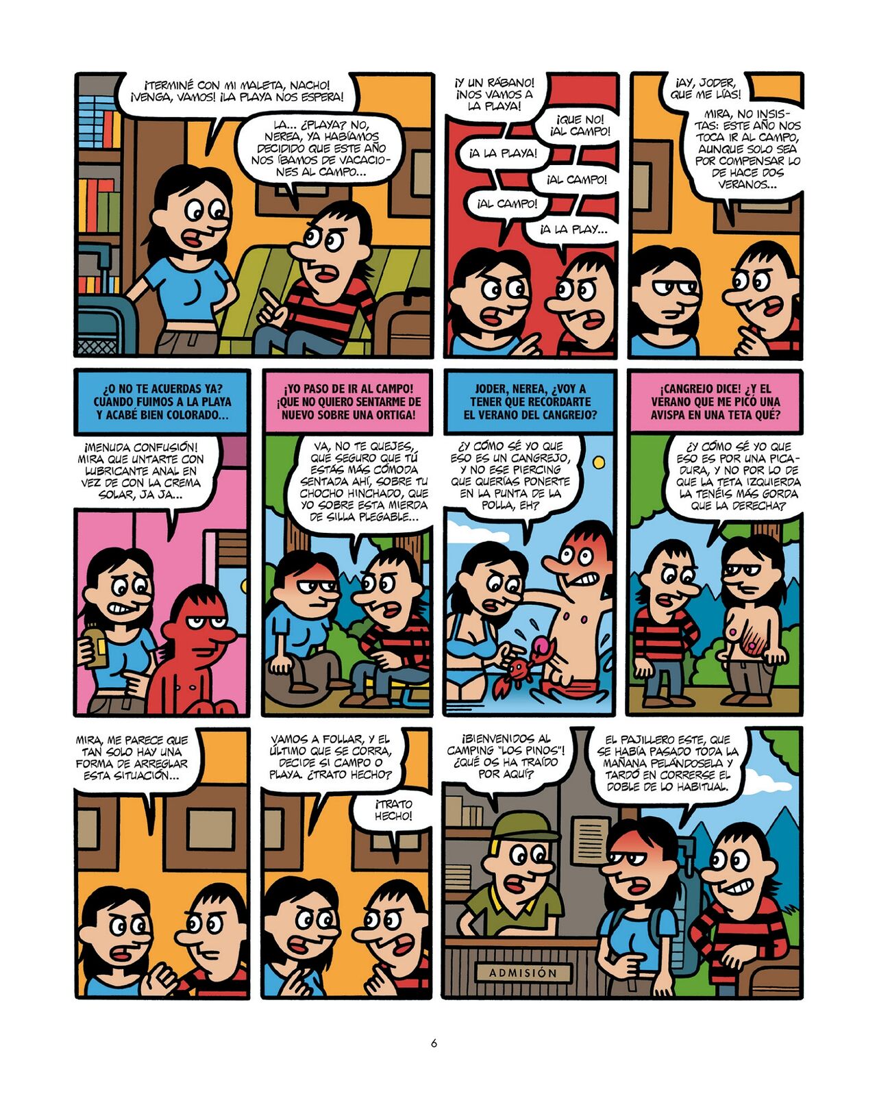 Sexorama - Donde caben dos caben tres page 6 full